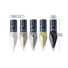 Huda Beauty TYTSPEASY Liquid Set Metallic Eyeshadow Silver Gold Eye Liner Stick Long Lasting Glow Eye Hudabeauty Cosmetic Pencils Eye Liner Black Mini Makeup Lower Lash Pen