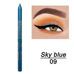 DONGGWTS Multicolor Eyeshadow 2 In 1 Metallic Shiny Eyes Glitter 14 Color Eye Shadow Pen Purple Eye Shadow Stick Guyliner Rude Cosmetics Wet And Wild Eyebrow Pencil Blue Eye Liner Hudabeauty Sheida