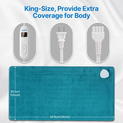 RENPHO Heating Pad - 10 Heat Settings, Auto Shut-Off, 12x24 Inch Comfort