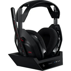 Logitech G Astro A50 Gen 5 Lightspeed Wireless Gaming Headset + Base Station - Black
