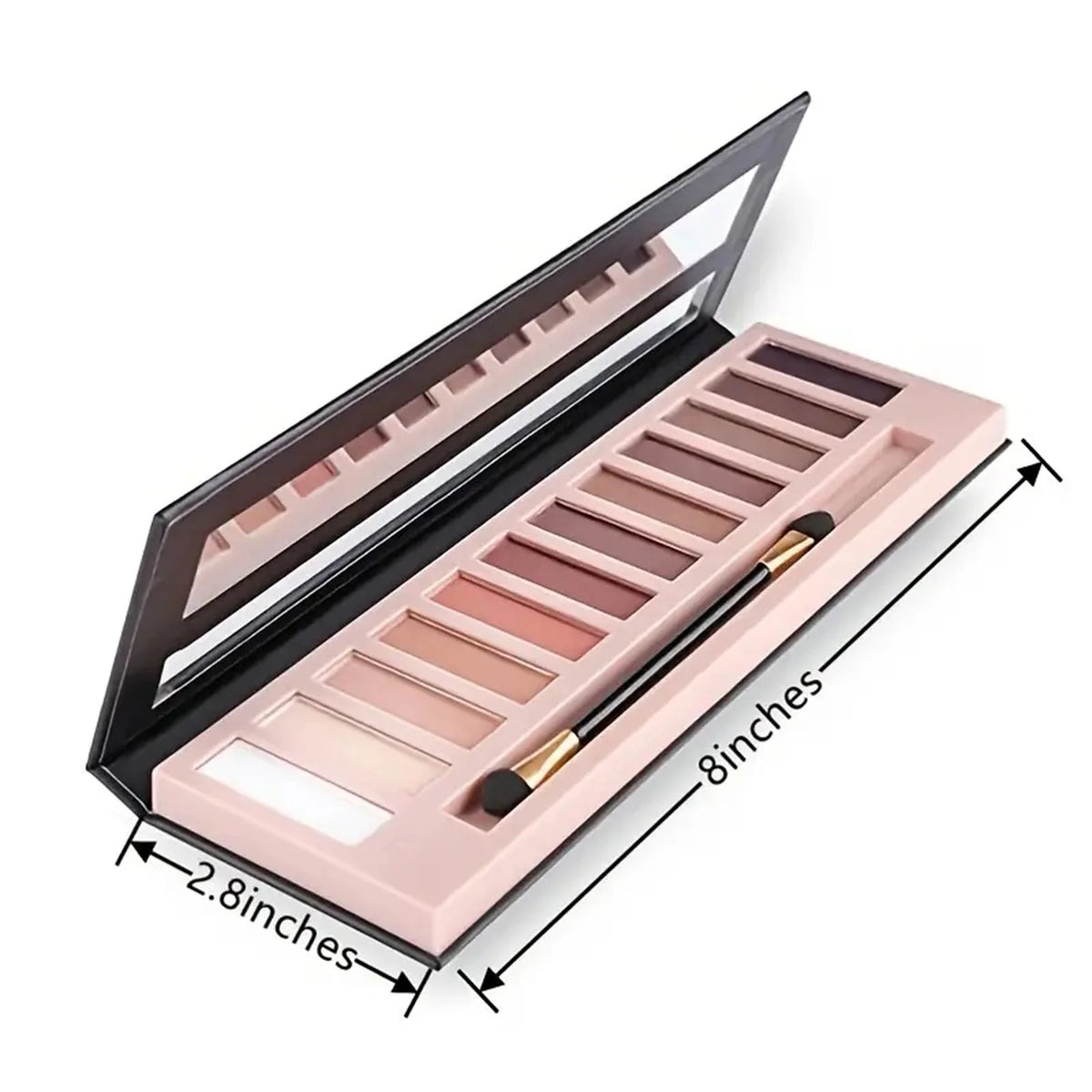 Huda Beauty DONGGWTS Color Eye Shadow Eye Shadow Pearlescent Color Makeup Disk 12 Color Eye Shadow Disk Europe And Ulta Beauty Eye Highlighter Huda Eye Brow Powder Rare Beauty Eyeshadow Makeup