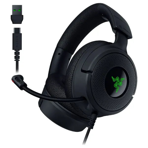 Razer Kraken V4 X Wired Gaming Headset (RZ04-05180100-R3U1) - Black