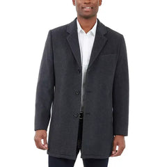 Men's Wool-Blend Car Coat