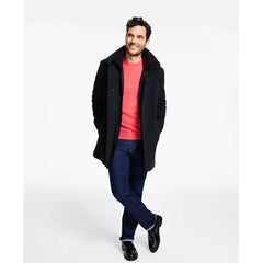 Men Coleman Wool-Blend Overcoat
