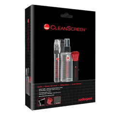 AudioQuest CleanScreen TV Screen Cleaning Kit with 5 oz. Bottle + 0.3 oz. Spray + Retractable Brush