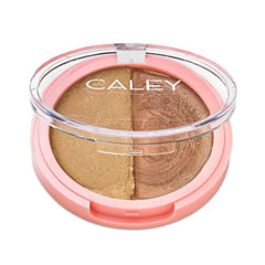 Caley Cosmetics Beach Babe Cream To Glow Sun kissed Duo ,Radiant Glow in a Compact