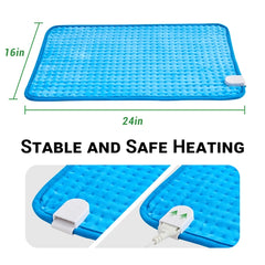 Gogreen Extra Large Electric Heating Pads 16''×24'', Dry & Moist Heat With Auto Shut Off