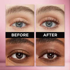 L'Oreal Paris Voluminous Makeup Lash Paradise Volume Mascara, Latte Brown, 0.28 fl oz