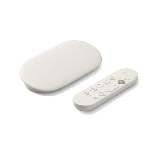 Google Streaming Media Player Tv Streamer (4K) With Voice Remote (GA05662-US) - Porcelain