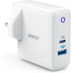 Anker Power Port Adapter PD Plus 2 35W 2-Port Wall Charger – White