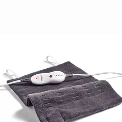 Sunbeam Premium Heating Pad 12" x 15" with Compact Storage - Gray