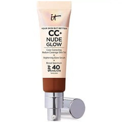 IT Cosmetics CC+ Nude Glow Foundation and Glow Serum SPF 40