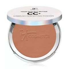 IT Cosmetics CC+ Airbrush Perfecting Powder Foundation for Flawless, Full Coverage