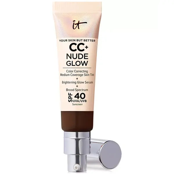 IT Cosmetics CC+ Nude Glow Foundation and Glow Serum SPF 40