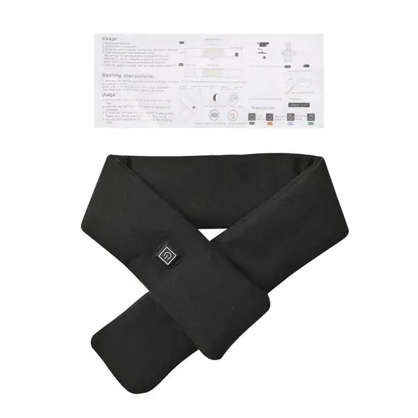 JLLOM Heated Scarf Neck Warmer, USB Rechargeable Electric Heating Pad for Women