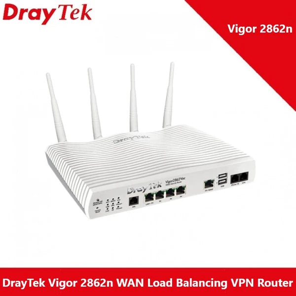 DrayTek Vigor 2862n WAN Load Balancing VPN Router – DiscountStore