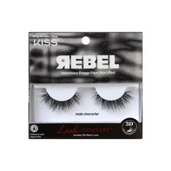KISS Lash Couture Rebel, False Eyelashes, Main Character, 12 mm, 1 Pair
