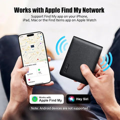 Miroddi Genuine Leather Wallet with Smart Tracker - Minimalist RFID Blocking for Men & Boys