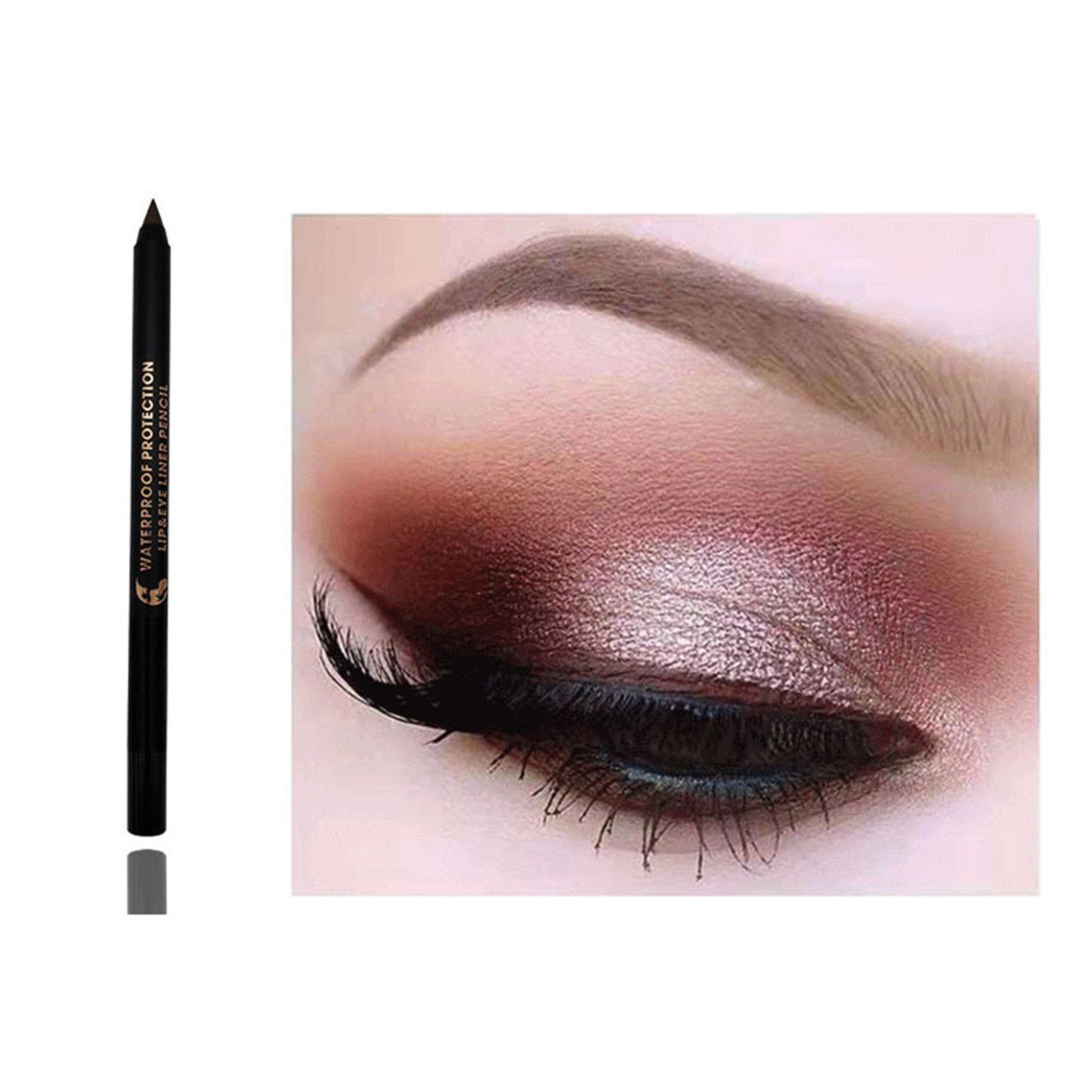 DONGGWTS 15 Color Gel Pen Eye Shadow Pen Non Smudging Can Be Sharpened Multipurpose Long Lasting Lip Liner Korean Eye Liner Mackup Beauty Pen Hudabeauty Sheida Liner Brow Pencil Eye Liner Pencils For