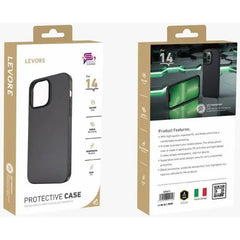 Levore iPhone 14 Pro Max Silicone Ultra Slim Case anti-drop and anti-scratch Cover – Black