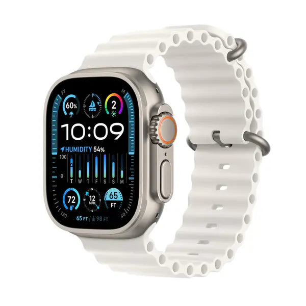 Apple Watch Ultra 2 49mm Titanium Case with Ocean Band (Cellular)