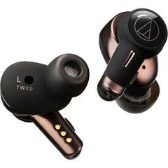 Audio-Technica ATH-TWX9 True Wireless Noise Cancelling In-Ear Earbuds - Black