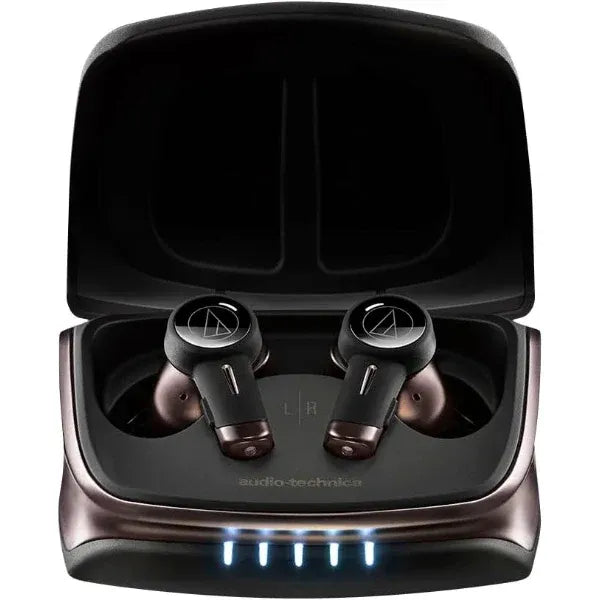 Audio-Technica ATH-TWX9 True Wireless Noise Cancelling In-Ear Earbuds - Black