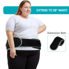Comfytemp Cordless Heating Pad for Back Pain Relief - Battery Powered Waist Belt with Massage