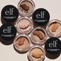e.l.f. Putty Color-Correcting Eye Brightener, Tan/Deep, 0.14oz