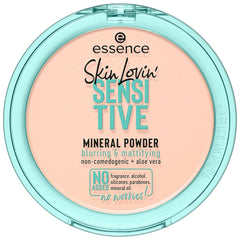 Essence Skin Lovin Sensitive Mineral Compact Powders - 01 Translucent - AllurebeautypkEssence Skin Lovin Sensitive Mineral Compact Powders - 01 Translucent
