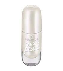 Essence - Gel Nail Colour, Pearly White Shade with a Shimmery Effect - 71 Faux Pearl