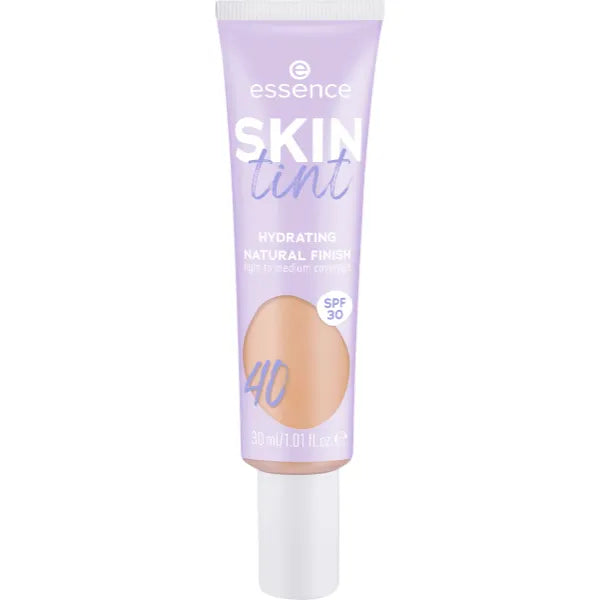 Essence SKIN TINT - Hydrating Light to Medium Coverage Foundation with SPF 30