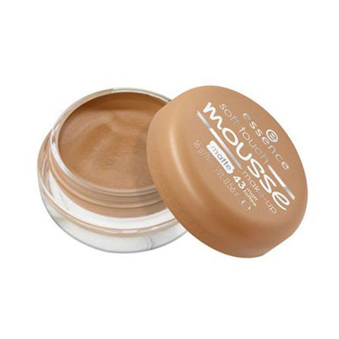 Essence Soft Touch Mousse Make Up 43 Matte Toffee - AllurebeautypkEssence Soft Touch Mousse Make Up 43 Matte Toffee
