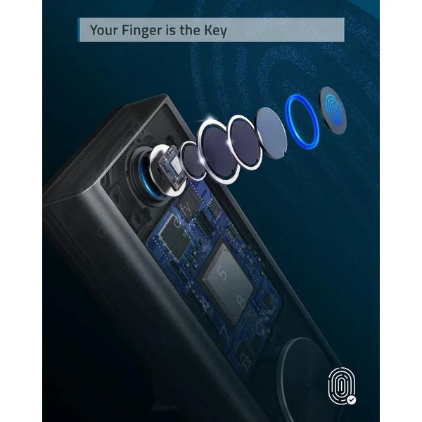 EUFY WiFi Fingerprint Smart Lock (T8510013)