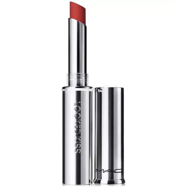 MAC Locked Kiss 24 Hour Lipstick, Long Wearing, Bold Color with All Day Comfort