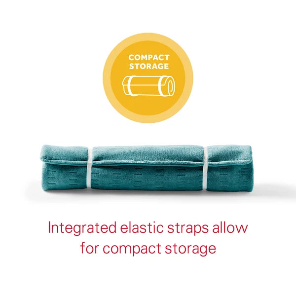Sunbeam Premium XXL Heating Pad - 20"x24" with 4 Heat Settings - Teal