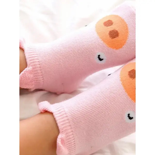 PATPAT Baby / Toddler Cartoon Floor Socks Pink