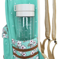Roffatide Anime Luminous Backpack Straw Hat Crew Book Bag Canvas Dots School Bag