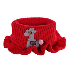 GMMGLT Winter Baby Scarf - Soft Cotton Knitted Neck Warmer for Boys & Girls