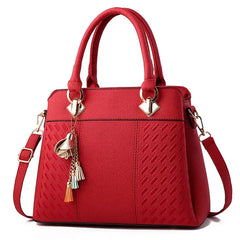 JAHH Women Genuine Leather Designer Tote Bags Purses and Handbags for Women Fashion Ladies Top Handle Shoulder Satchel Bag Four Seasons