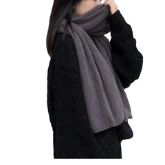 FAKKDUK Women's Winter Scarf – Warm Solid Blanket Wrap Shawl & Neck Warmer, Long Scarves Gift for Fall & Winter
