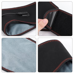 Democe Heated Face Mask - USB Face Heating Pad with 3 Heat & 4 Timer Settings for Jaw & Chin
