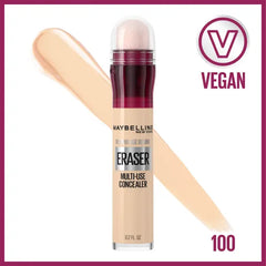 Maybelline Instant Age Rewind Instant Eraser Multi Use Concealer, 100, 0.2 fl oz