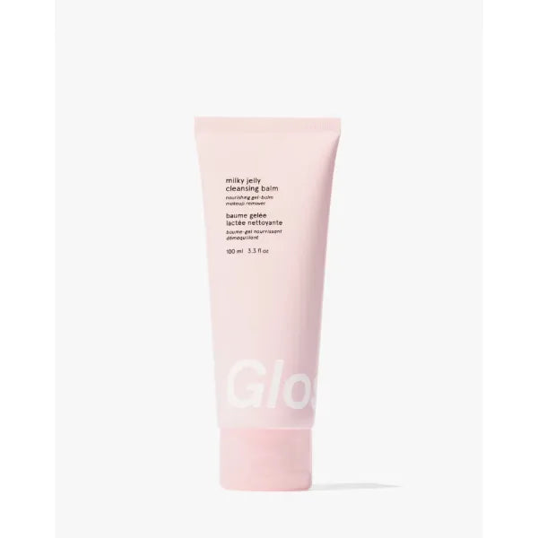 Glossier Milky Jelly Cleansing Balm Nourishing Gel-Balm Makeup Remover, 100ml / 3.3 fl oz
