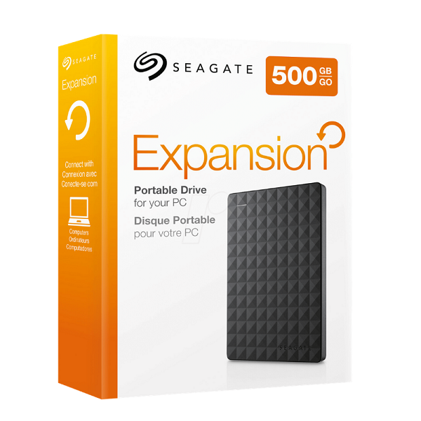 Seagate Expansion Portable Hard Drive 500GB