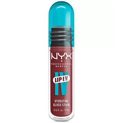 NYX Professional Makeup Lip IV Hydrating Gloss Stain, Moisturizing and Vibrant Color Long Lasting Shine