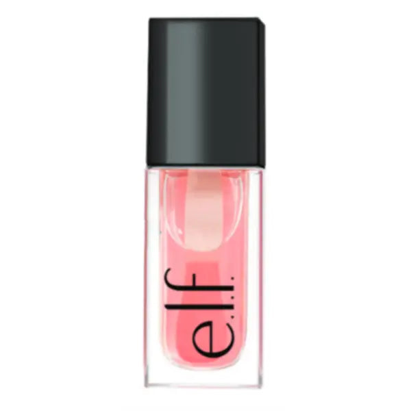 e.l.f. Glow Reviver Lip Oil, Coral Fixation, 0.25 fl. oz.