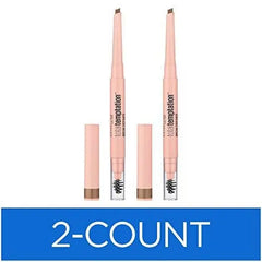 Maybelline New York Total Temptation Eyebrow Definer Pencil, Blonde, 2 Count