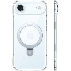 TORRAS Ostand Slim for iPhone 17 Pro/ 17 Pro Max/ iPhone Air Case Clear, Upgraded Magnetic Stand, Fit for MagSafe, Frameless with Thin Open-Edge Fit, Minimalist Phone Case, Drop Protection