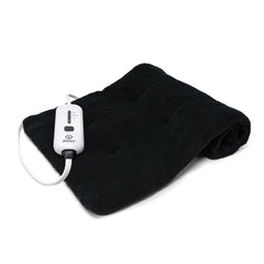 iReliev Weighted Heating Pad - Moist/Dry Heat with 3 Settings for Pain Relief & Cramps